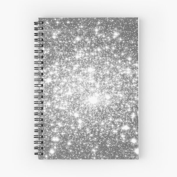 Artikelvorschau, Galaxy Sparkle Stars Silbergrau entworfen und verkauft von 2sweetsDesign.