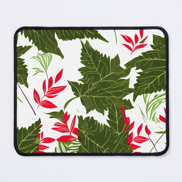 Item preview, tripical leaf floral pattern #9 designed and sold by supeart.