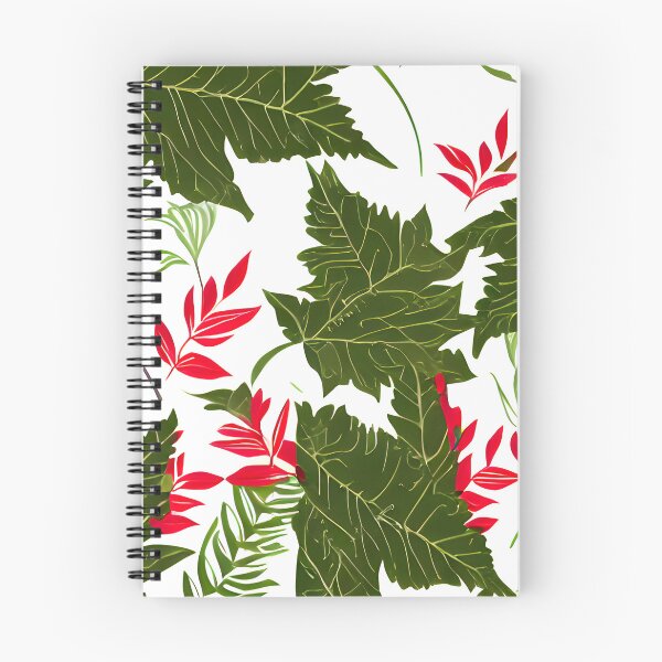Item preview, tripical leaf floral pattern #9 designed and sold by supeart.