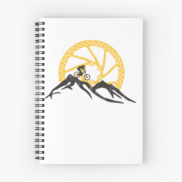 Item preview, Mountainbike Disk Brake Sunset Design Graphic designed and sold by Gerdek.