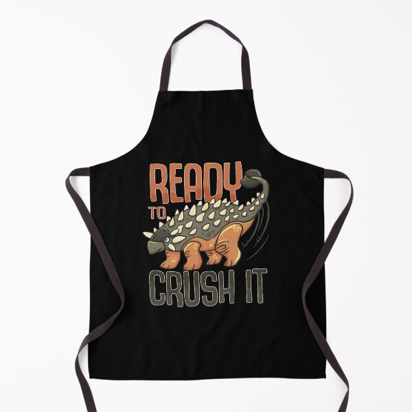 Item preview, Ready To Crush It Ankylosaurus Dinosaur Paleontologist designed and sold by GrumpyDadCo.