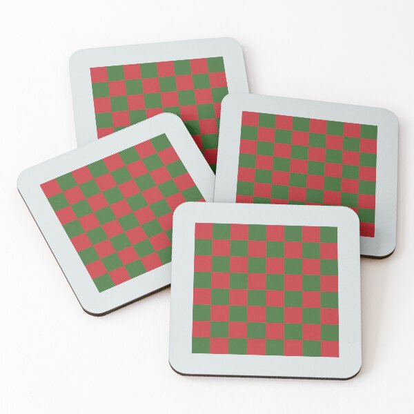 Item preview, Geometric.Chequered Xmas    designed and sold by GalapaTales.