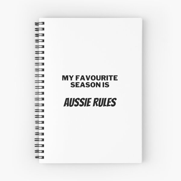 Artikelvorschau, Meine Lieblingsjahreszeit ist Aussie Rules! entworfen und verkauft von stargatecommand.