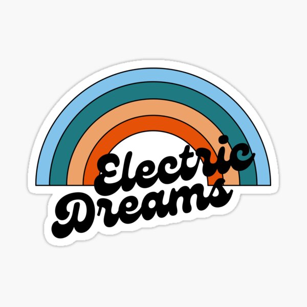 Item preview, Electric Dreams Retro Typography designed and sold by Jalib.