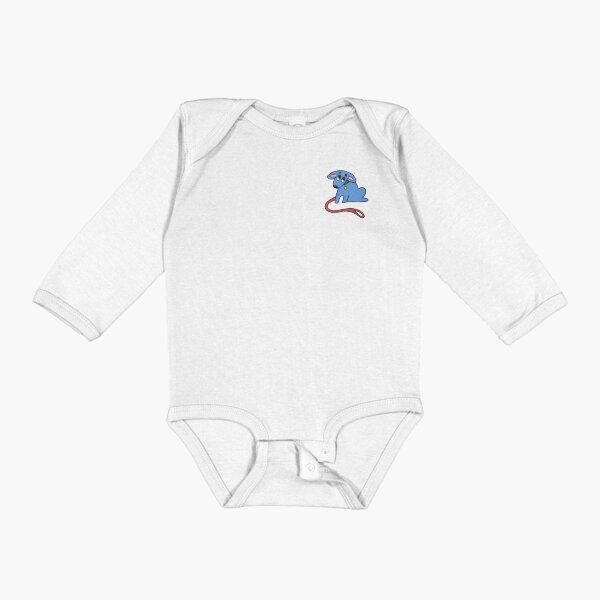 Sad Dog Long Sleeve Baby One-Piece