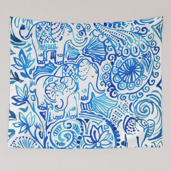 Item preview, blue parade designed and sold by DevinPotter.