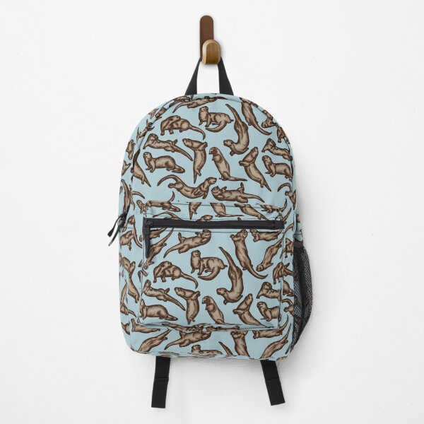 Item preview, Otters All Over Print designed and sold by Unhinged Heather.