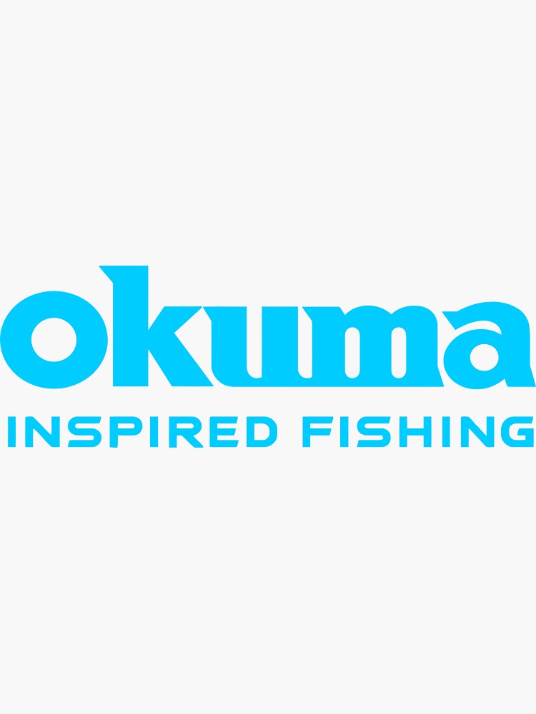 okuma fishing blue logo | Sticker