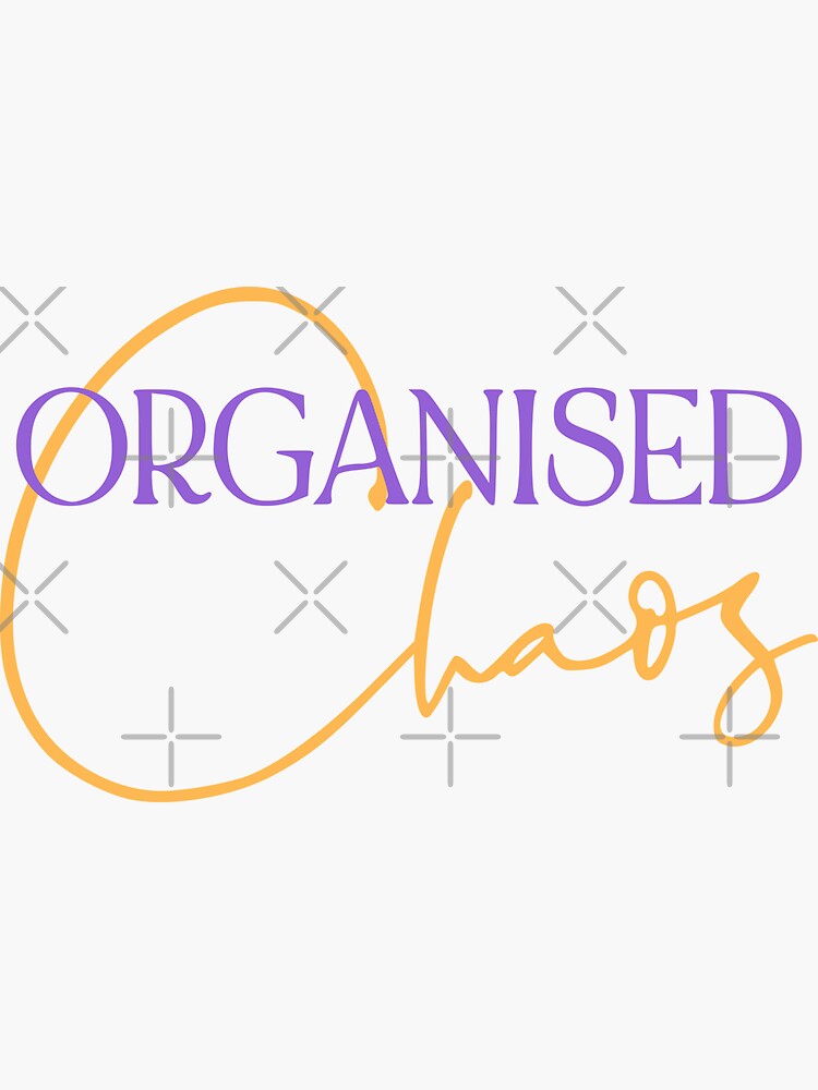 Chaos" Sticker for Sale by Vienna15 Redbubble