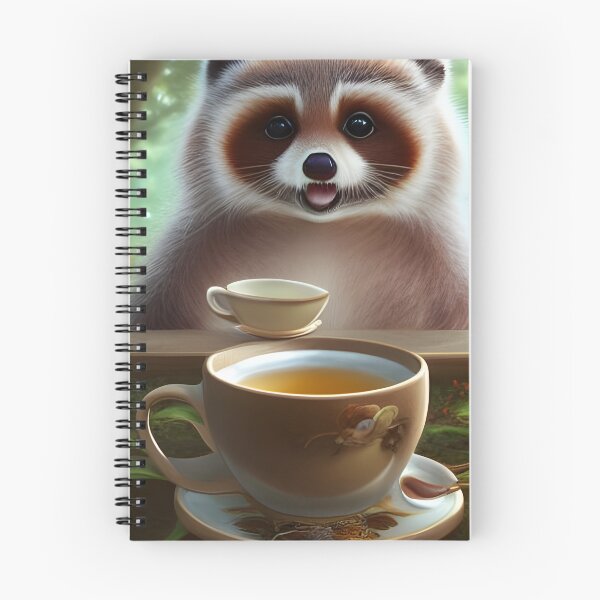 Item preview, Tea Time With A Tanuki designed and sold by ZenEverAI.