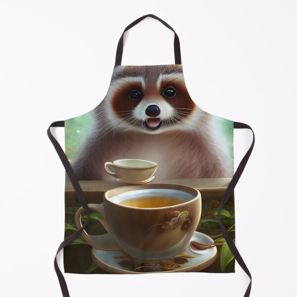 Item preview, Tea Time With A Tanuki designed and sold by ZenEverAI.