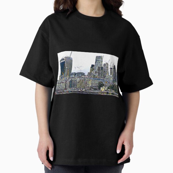 Aperçu de l'œuvre Skyline de Londres créée et vendue par jonfun1.