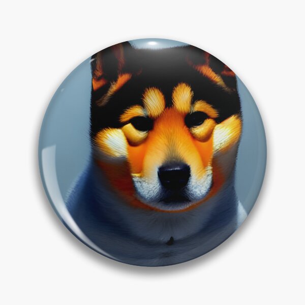 Item preview, Shiba Inu portrait - dog art painting #35 designed and sold by supeart.