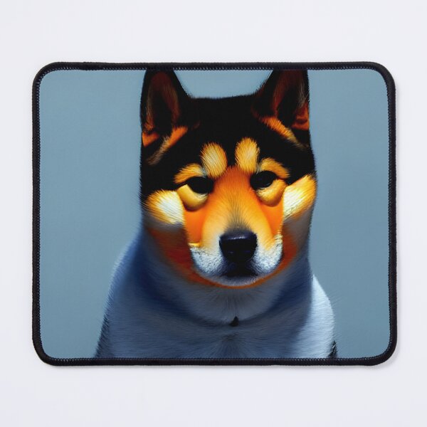 Item preview, Shiba Inu portrait - dog art painting #35 designed and sold by supeart.