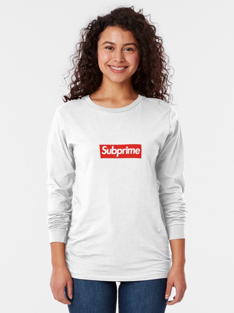 "Wallstreetbets "SUBPRIME" Box Logo" T-shirt by ...