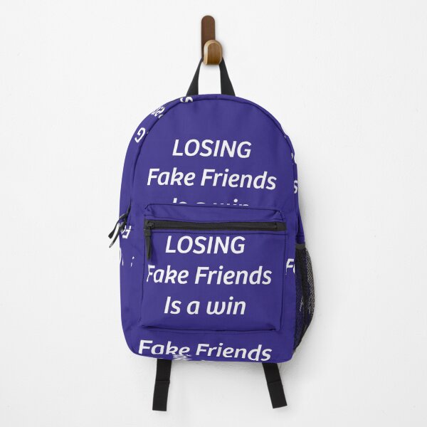 Item preview, Losing fake friends is a win, motivational quotes, inspirational saying, designed and sold by Quotesgallery.