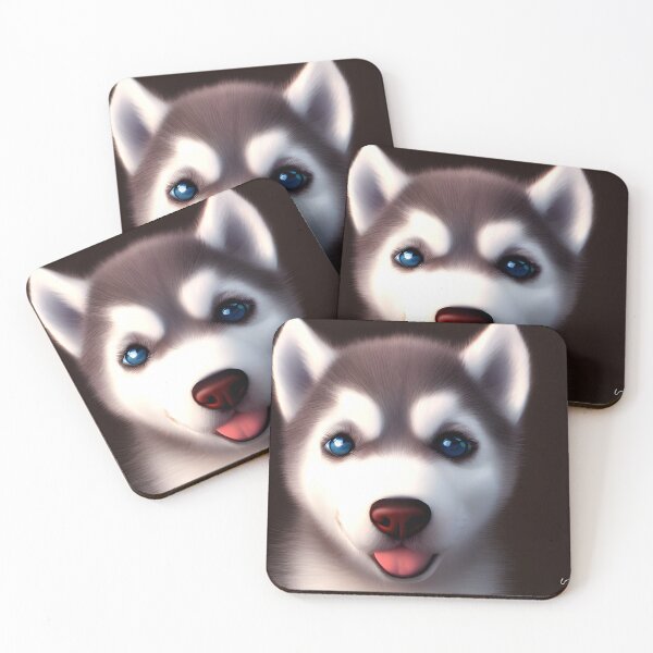 Item preview, Cute baby Siberian Husky dog #5 designed and sold by supeart.