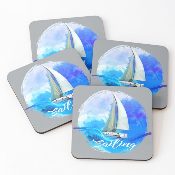 Item preview, Beautiful Day for Sailing Boats designed and sold by ChristinasMess.