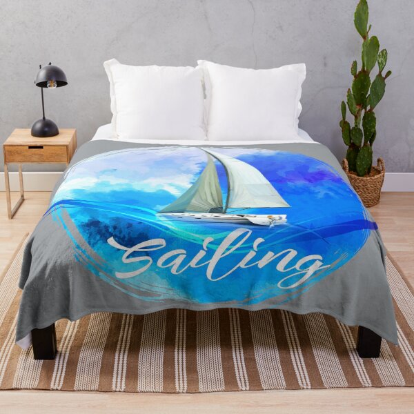 Item preview, Beautiful Day for Sailing Boats designed and sold by ChristinasMess.