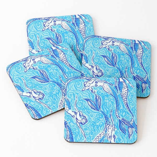 Item preview, blue mermaid designed and sold by DevinPotter.