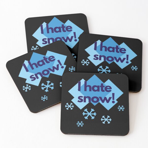 Item preview, I hate snow - funny designed and sold by PellSilversmith.