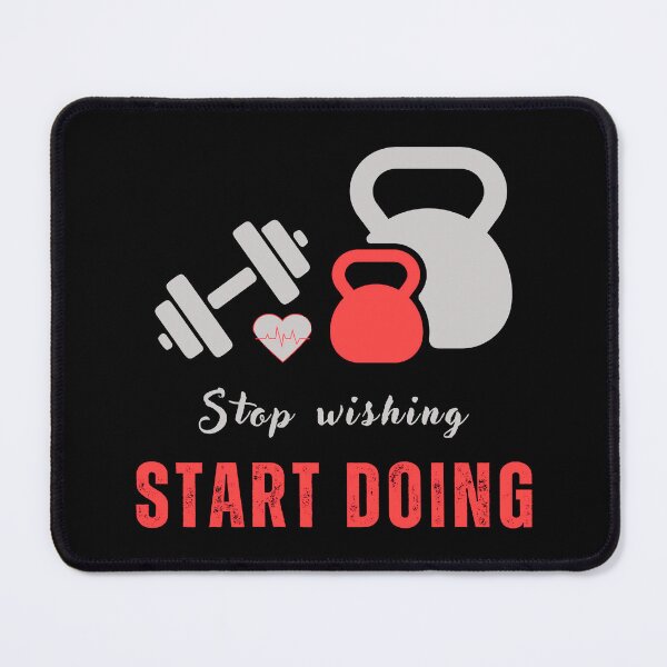 Item preview, Stop wishing start doing motivational quote design designed and sold by DigitalMagShop.