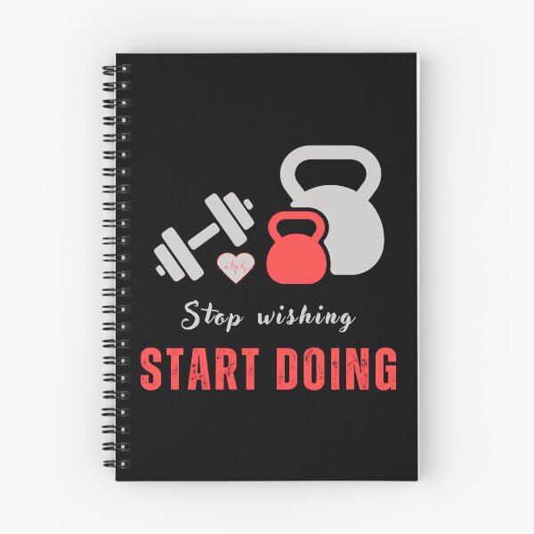 Item preview, Stop wishing start doing motivational quote design designed and sold by DigitalMagShop.