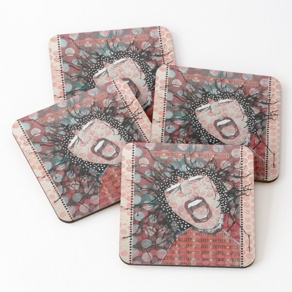 Item preview, Feminism RESIST! Feminist Art Digital Version Pink designed and sold by Beatrice Roberts.