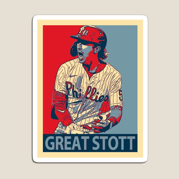 Bryson Stott No. 5 Baseball Jersey Phillies Baseball Player Printed Cream  Color