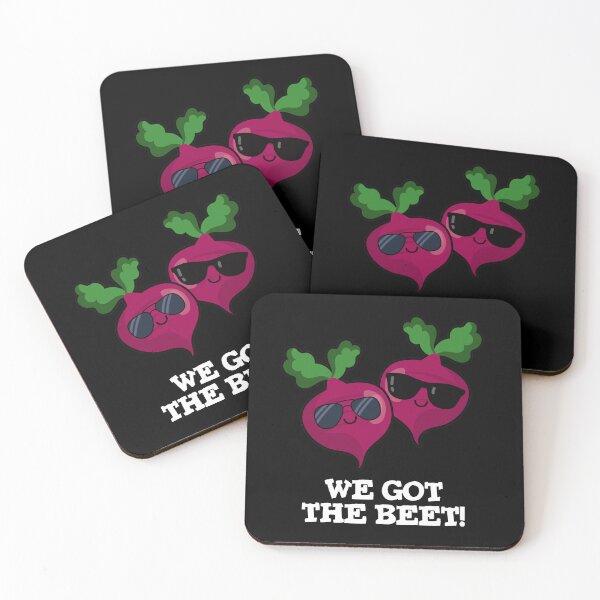 Item preview, We Got The Beet Funny Veggie Puns (Dark BG) designed and sold by punnybone.