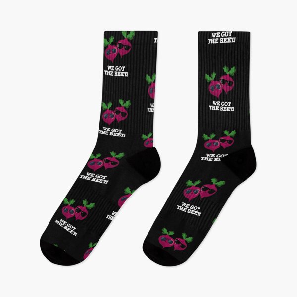 Item preview, We Got The Beet Funny Veggie Puns (Dark BG) designed and sold by punnybone.