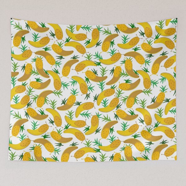 Item preview, Banana slugs on white designed and sold by fogoosherie.