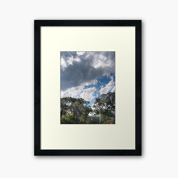 after the rain Framed Art Print