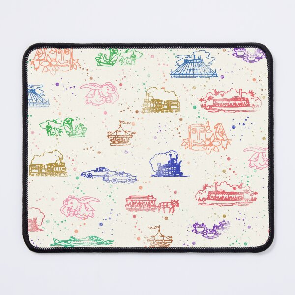 Item preview, Magic Kingdom Retro (Light) designed and sold by Cammi Friederichs.