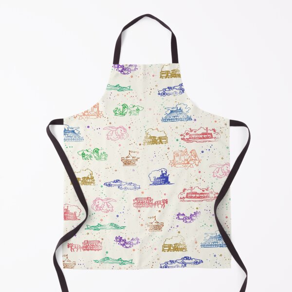 Item preview, Magic Kingdom Retro (Light) designed and sold by Cammi Friederichs.