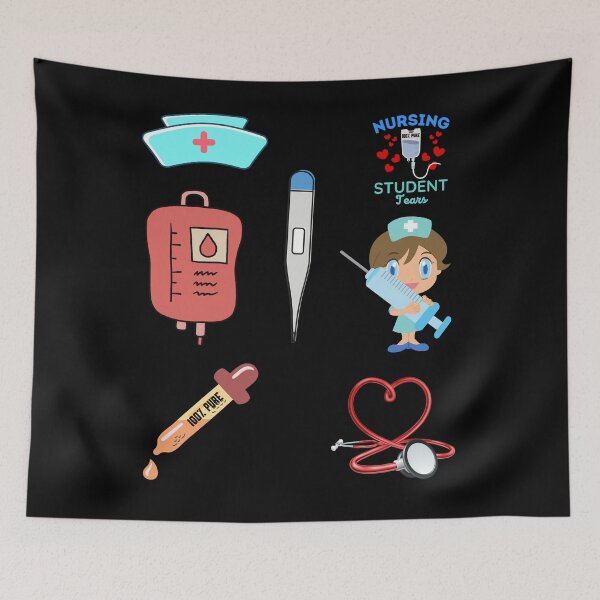 Item preview, Nursing Student Tears Meme - Nursing Student Tears Back designed and sold by BopleDesigns.