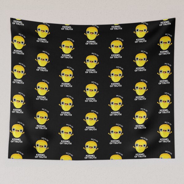 Item preview, Kernel of Truth Funny Corn Puns (Dark BG) designed and sold by punnybone.