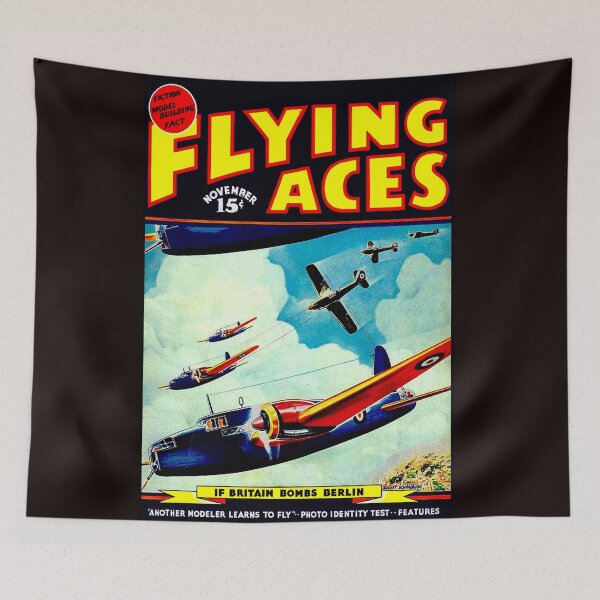 Item preview, FLYING ACES : Vintage 1939 Wartime Bombers Comic Print designed and sold by posterbobs.