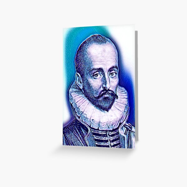 Item preview, Michel de Montaigne Artwork | Michel de Montaigne Portrait | Michel de Montaigne Wall Art  designed and sold by Suyogsonar25.