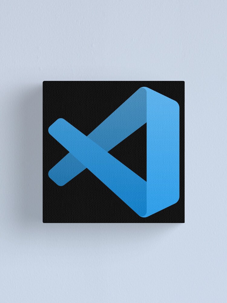 "Vscode - New Microsoft Visual Studio Code Logo" Canvas Print for Sale ...