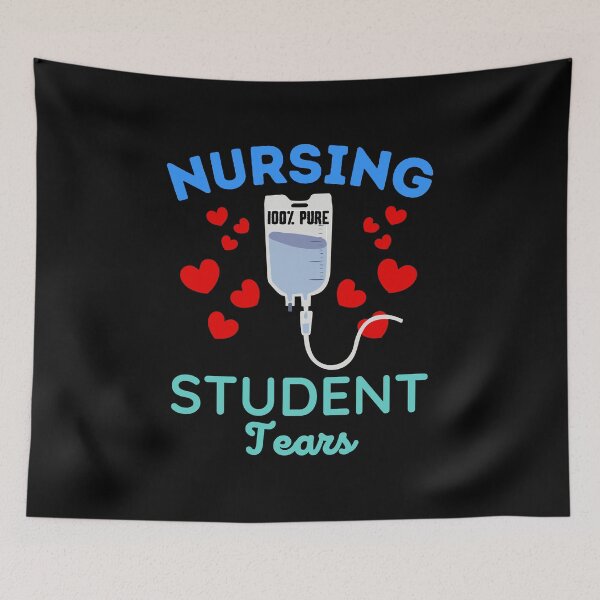 Item preview, Nursing Student Tears Meme - Nursing Student designed and sold by BopleDesigns.