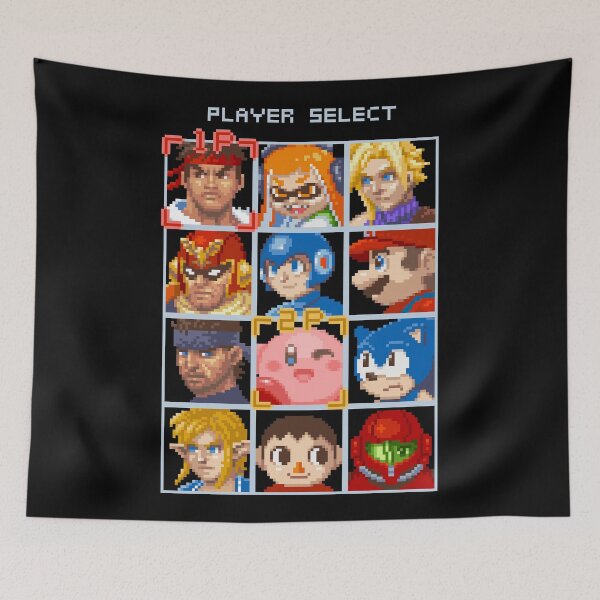 Item preview, Player Select designed and sold by g-a-m-e-o-v-e-r.