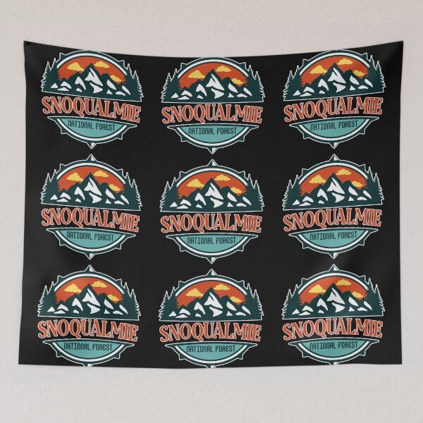 Item preview, Snoqualmie National Forest designed and sold by Road-tees.