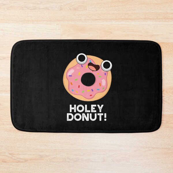 Item preview, Holey Donut Funny Food Puns (Dark BG) designed and sold by punnybone.