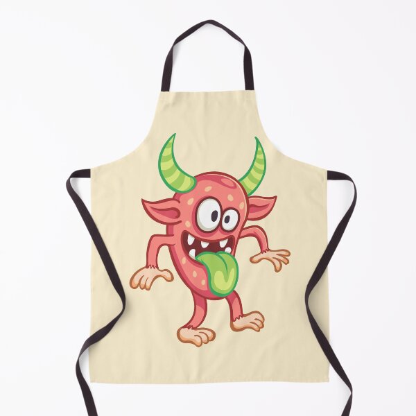 Item preview, cute red monster male designed and sold by Goba Bali Studio.
