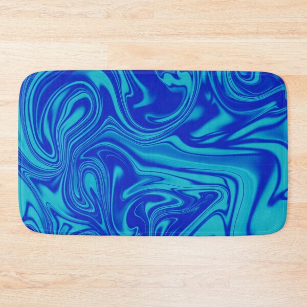 Item preview, Shades Of Blue Liquid Art 3. Liquid Marble. Abstract Design. designed and sold by Jason123za.