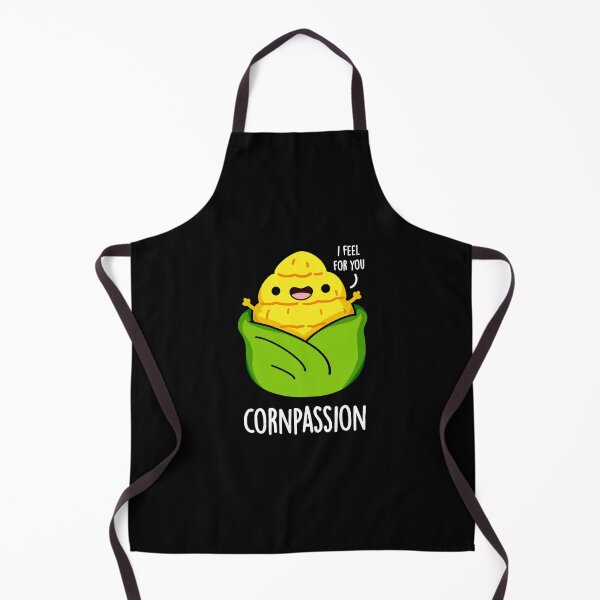 Item preview, Cornpassion Funny Corn Puns (Dark BG) designed and sold by punnybone.