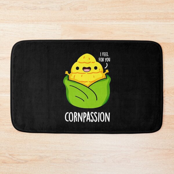Item preview, Cornpassion Funny Corn Puns (Dark BG) designed and sold by punnybone.