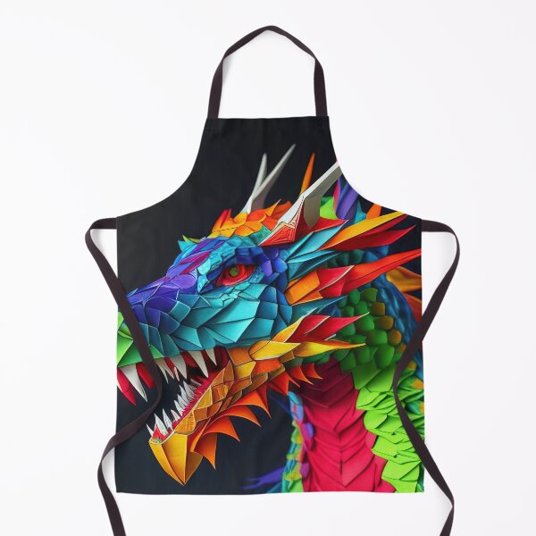 Item preview, Colourful paper dragon design designed and sold by RK - Shop.