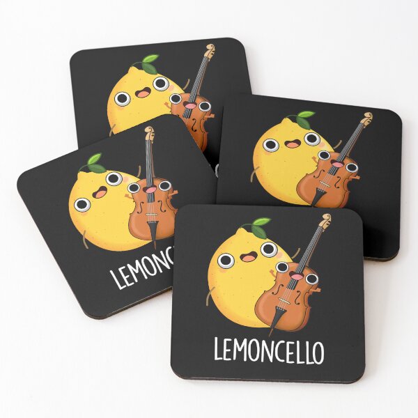 Item preview, Lemoncello Funny Drink Puns (Dark BG) designed and sold by punnybone.